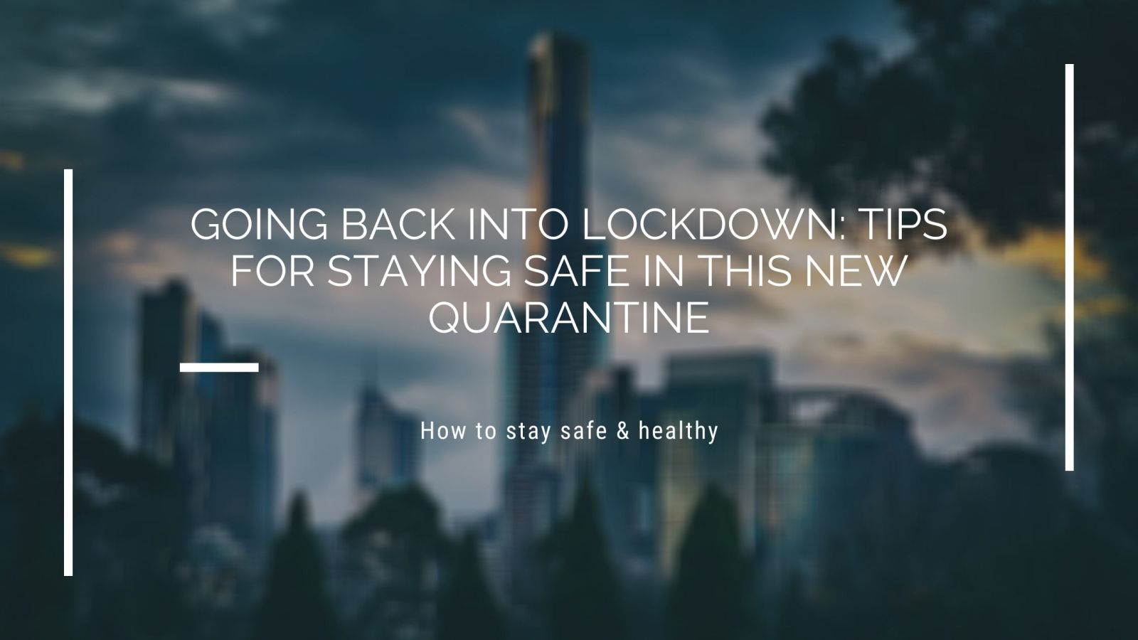 New Quarantine Blog Banner